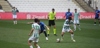 Bursaspor, Beyoğlu Yeni Çarşı ile 1-1 berabere kaldı