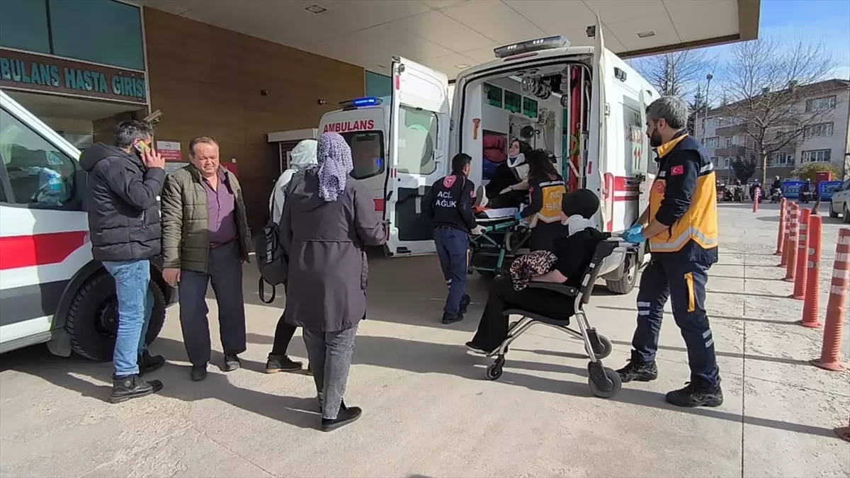 İnegöl'de direksiyon sınavında kaza: 4 yaralı