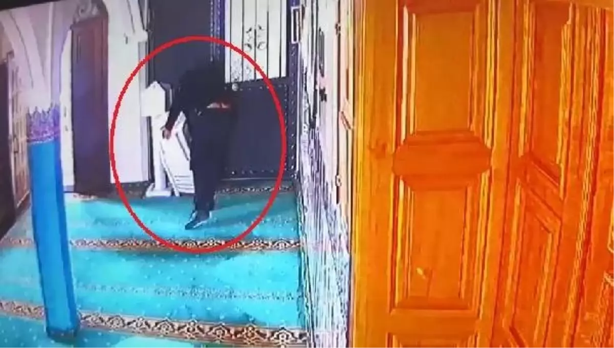 Camiye girip ayakkabıları çalan hırsız tutuklandı
