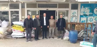 Hatay Erzin Kaymakamı Onur Özaydın, esnaf ziyaretinde bulundu