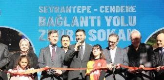Kağıthane Belediyesi Zehra Sokağı'nın açılışını gerçekleştirdi