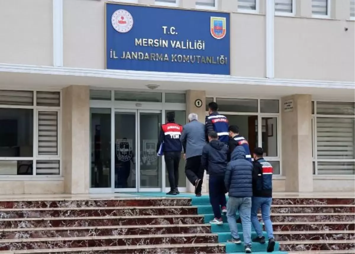 Mersin'de PKK operasyonu: 3 şüpheli gözaltına alındı