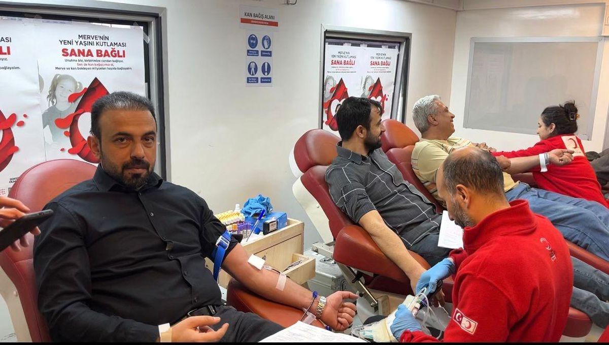 MÜSİAD Malatya Şubesi, Kızılay Kan Merkezi'ne destek verdi