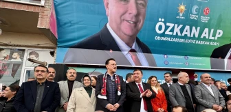 Odunpazarı'nda AK Parti Seçim İrtibat Bürosu açıldı