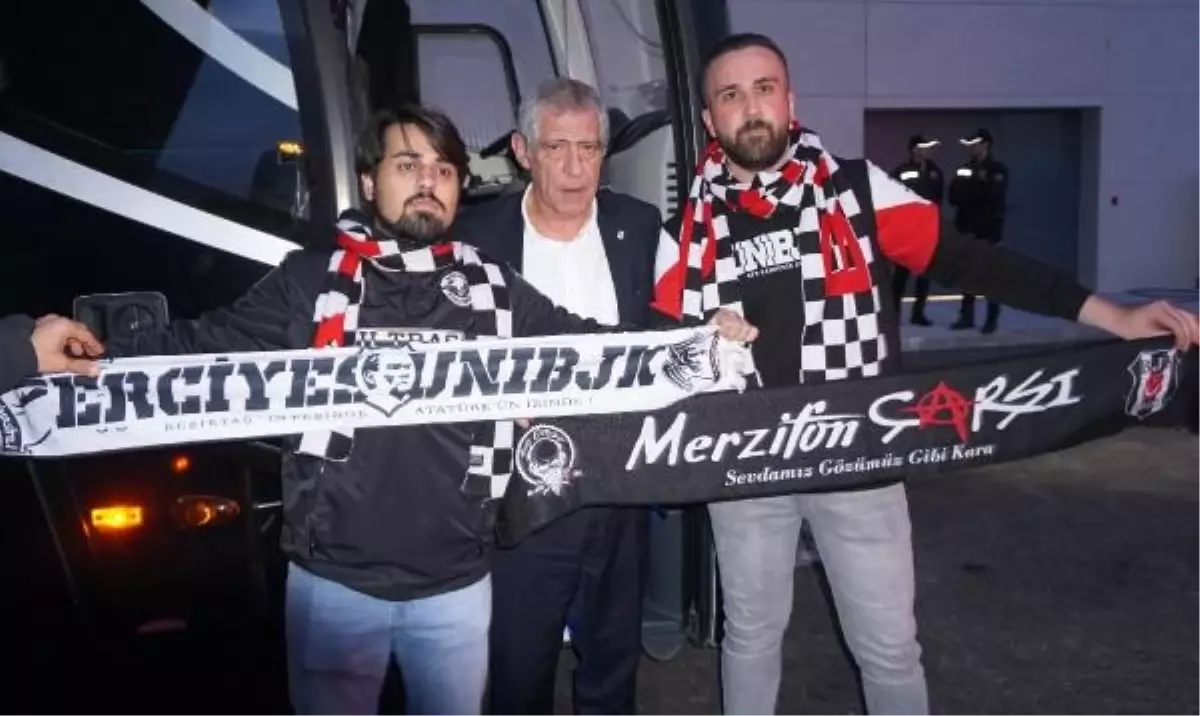 Beşiktaş Kayserispor maçı için Kayseri'ye geldi