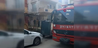 Burdur'da elektrikli battaniye yangına neden oldu