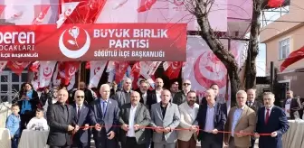 BBP Söğütlü İlçe Başkanlığı binası hizmete açıldı