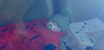 Erzurum'da Mahsur Kalan Çocuk İtfaiye Tarafından Kurtarıldı