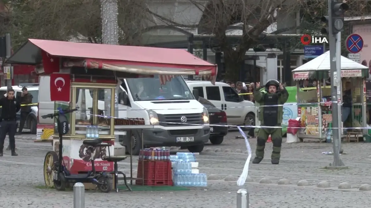 Şüpheli çanta tramvay seferlerini aksattı