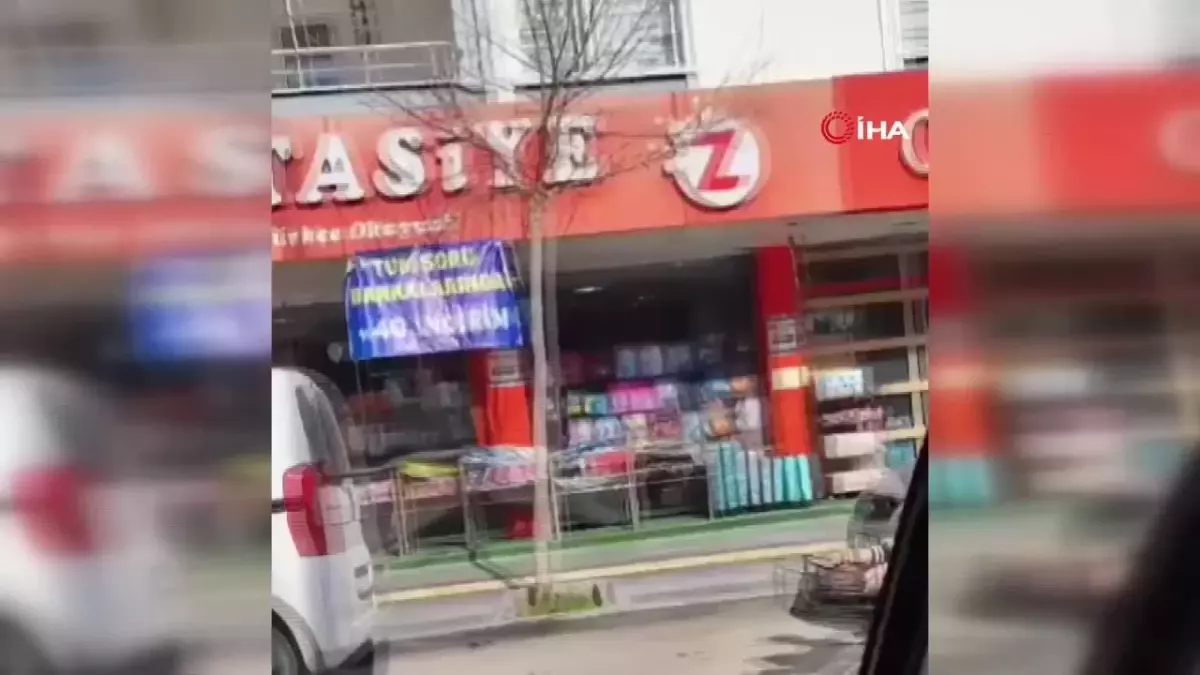 Tokat'ta tehlikeli yolculuk kamerada: Görüntüler hayrete düşürdü