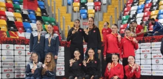 Türkiye, Balkan Salon Atletizm Şampiyonası'nda 18 madalya kazandı