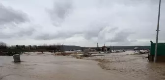 Çanakkale'de Kepez Çayı'nda Taşkın Yaşandı