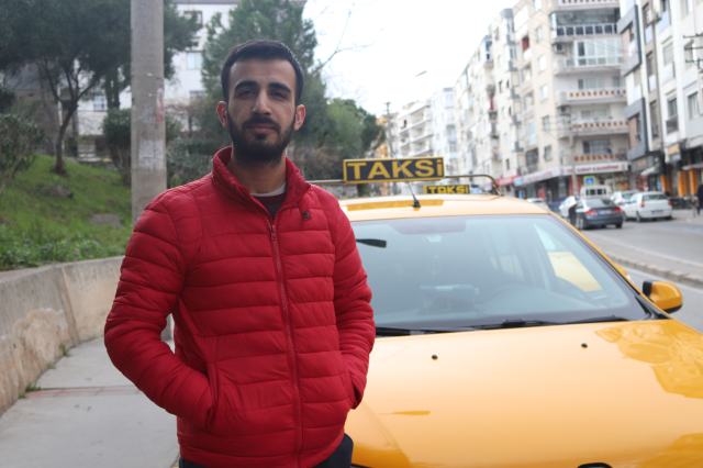 İzmir'de taksiciyi tekme tokat döven şahıs operasyonla yakalandı