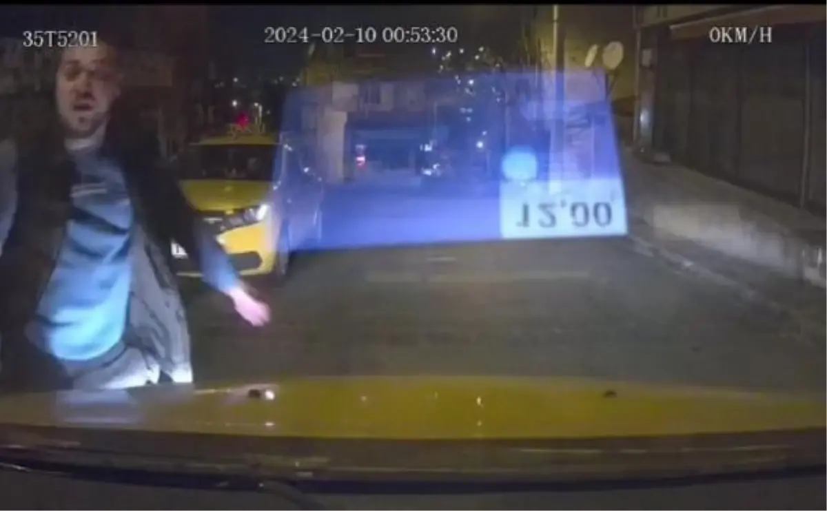 İzmir'de taksi şoförü darp edildi, şüpheli yakalandı