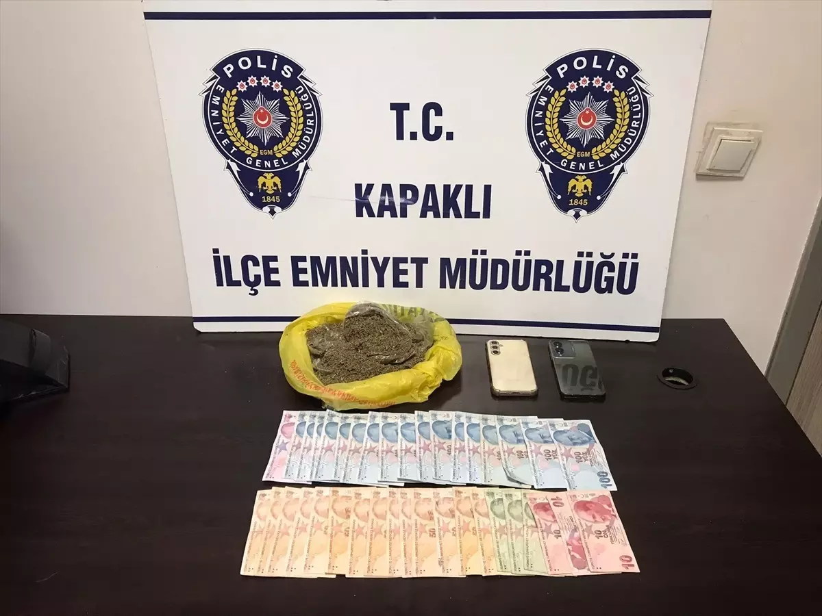 Tekirdağ'da Uyuşturucu Operasyonu: 2 Şüpheli Gözaltına Alındı
