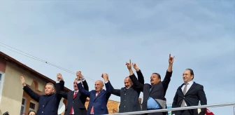 Turgut Altınok, Ankara'nın Evren ilçesinde Seçim Koordinasyon Merkezi'nin açılışını gerçekleştirdi