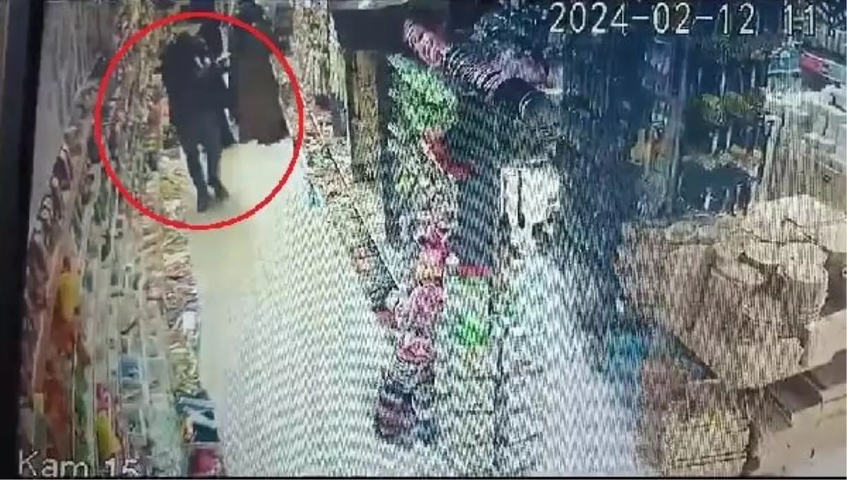 Züccaciye Mağazasında Hırsızlık Görüntülendi