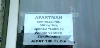 Arnavutköy'de Aile Apartmanında Temizlik Ücreti Kavgası