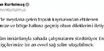 Erzincan'da maden kazası: İşçilerin sağlıklı bir şekilde ailelerine kavuşması en büyük temennimiz