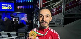 Avrupa Halter Şampiyonası'nda Muammer Şahin Altın Madalya Kazandı