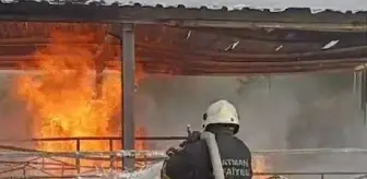 Batman'da petrol ayrıştırma kuyusunda yangın çıktı