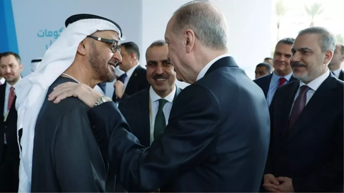 Cumhurbaşkanı Erdoğan, BAE Devlet Başkanı Al Nahyan ile görüştü