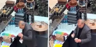 Edirne'de AVM kahvecisi fincanları tükürükle temizledi