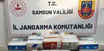 Samsun'da 7 Bin 300 Makaron Ele Geçirildi