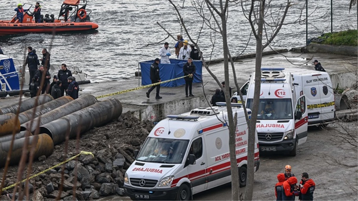 Ortaköy Sahili'nde yol çöktü! 1 kişi hayatını kaybetti