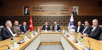 Saadet Partisi İstanbul Büyükşehir Belediye Başkan Adayı Birol Aydın, İkitelli OSB'yi ziyaret etti