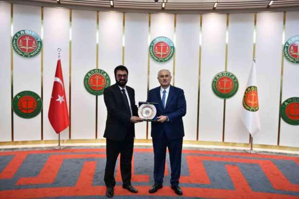 Yargıtay Başkanı Mehmet Akarca, Pakistan Şeriat Akademisi heyetini kabul etti Yargıtay Başkanı Mehmet Akarca, Pakistan Şeriat Akademisi heyetini kabul etti