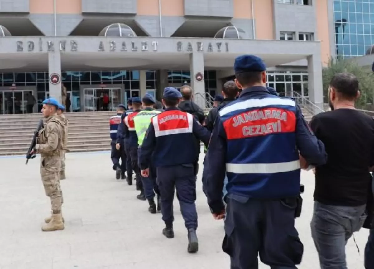 Edirne'de Yunanistan'a kaçmaya çalışan 6 terör örgütü şüphelisi yakalandı