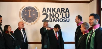 Ankara Valisi Vasip Şahin'e avukatlık ruhsatnamesi verildi