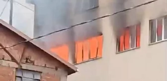 Beykoz'da Ambalaj Fabrikasında Yangın Çıktı