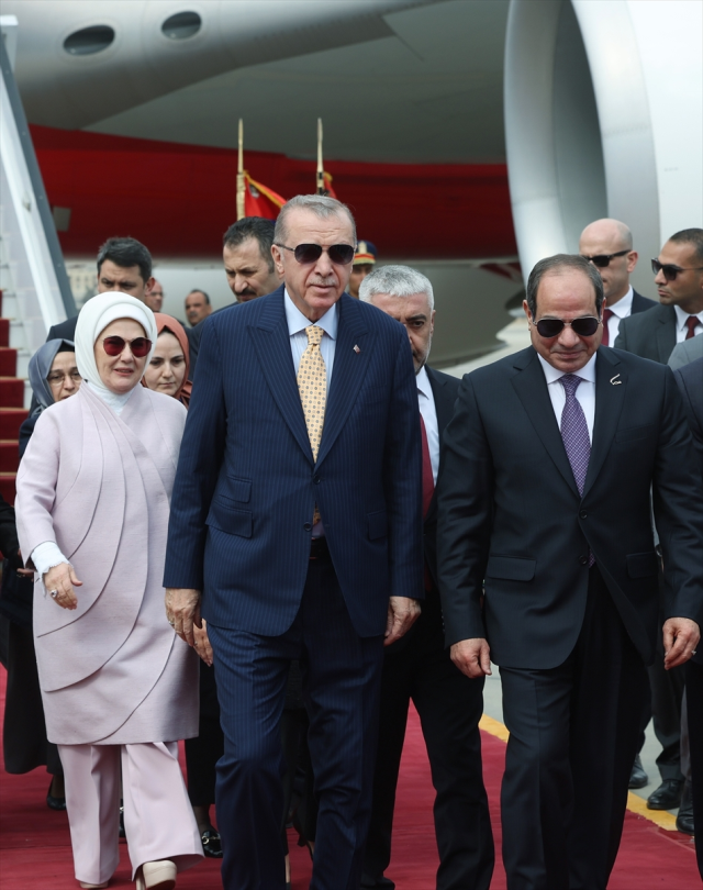 Erdoğan ve Sisi bir arada! First Lady'ler de yıllar sonra buzları eritti