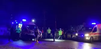 Erzurum'da su kanalına düşen otomobilin sürücüsü yaralandı