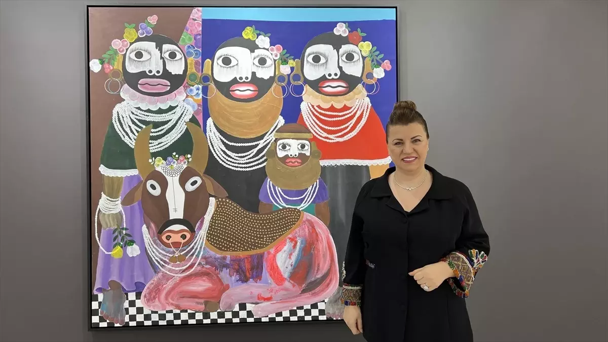 Ganalı Ressam Kojo Marfo'nun 'Umut Denemesi' Sergisi Sanatseverlerle Buluştu