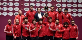 Türkiye Grekoromen Güreş Milli Takımı, Romanya'da şampiyon oldu