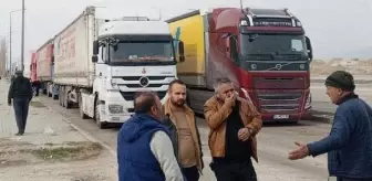 Gürbulak Sınır Kapısı'nda TIR Kuyruğu Oluştu