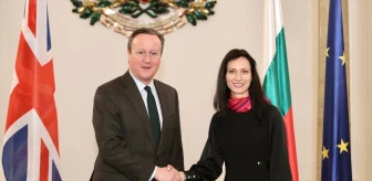 İngiltere Dışişleri Bakanı Cameron, Ukrayna'ya Destek İçin Bulgaristan'da