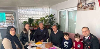 Jandarma, Şehit Astsubayın Oğlunun Doğum Gününde Sürpriz Yaptı