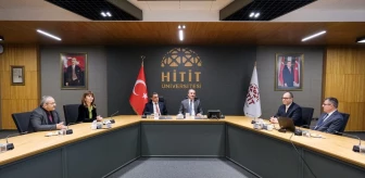 Kırşehir Ahi Evran Üniversitesi'nden Hitit Üniversitesi'ne kalite yönetimi bilgilendirmesi