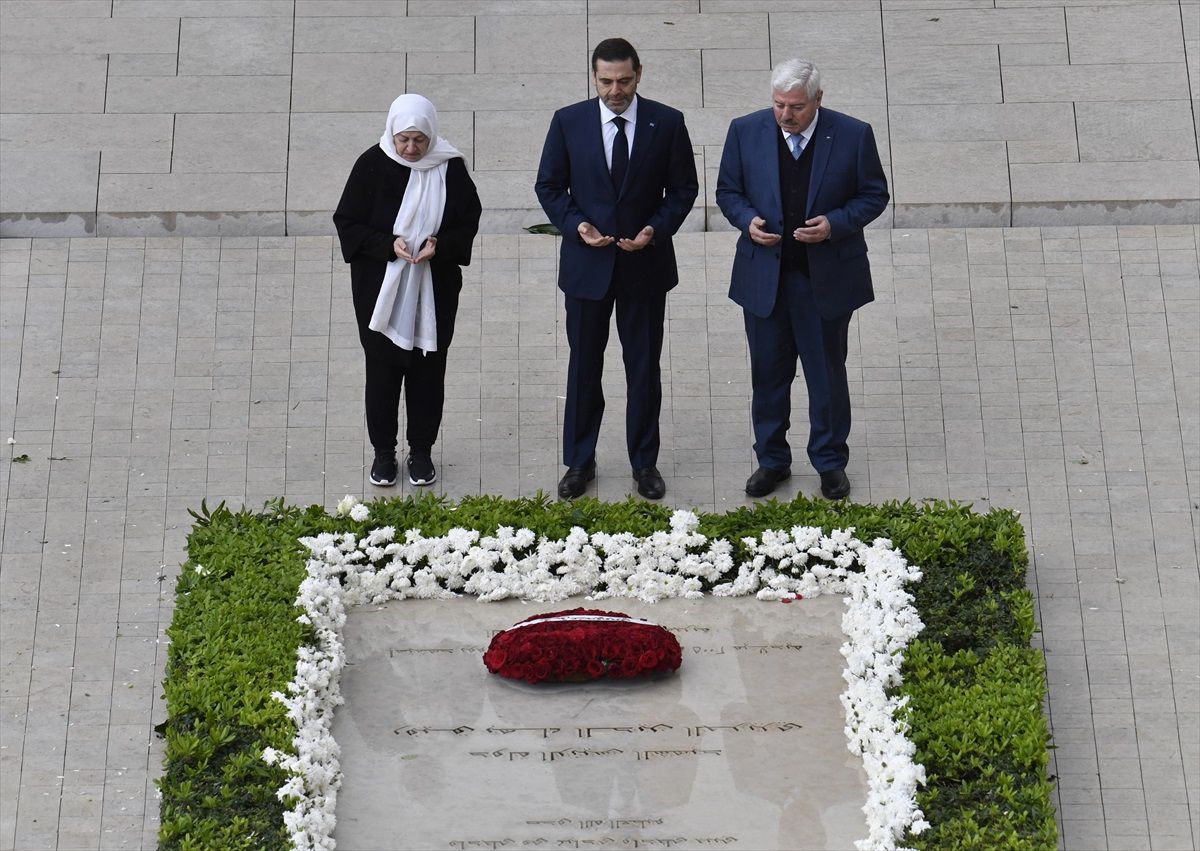 Lübnan'da Refik el-Hariri'nin ölümünün 19. yılında anma töreni düzenlendi