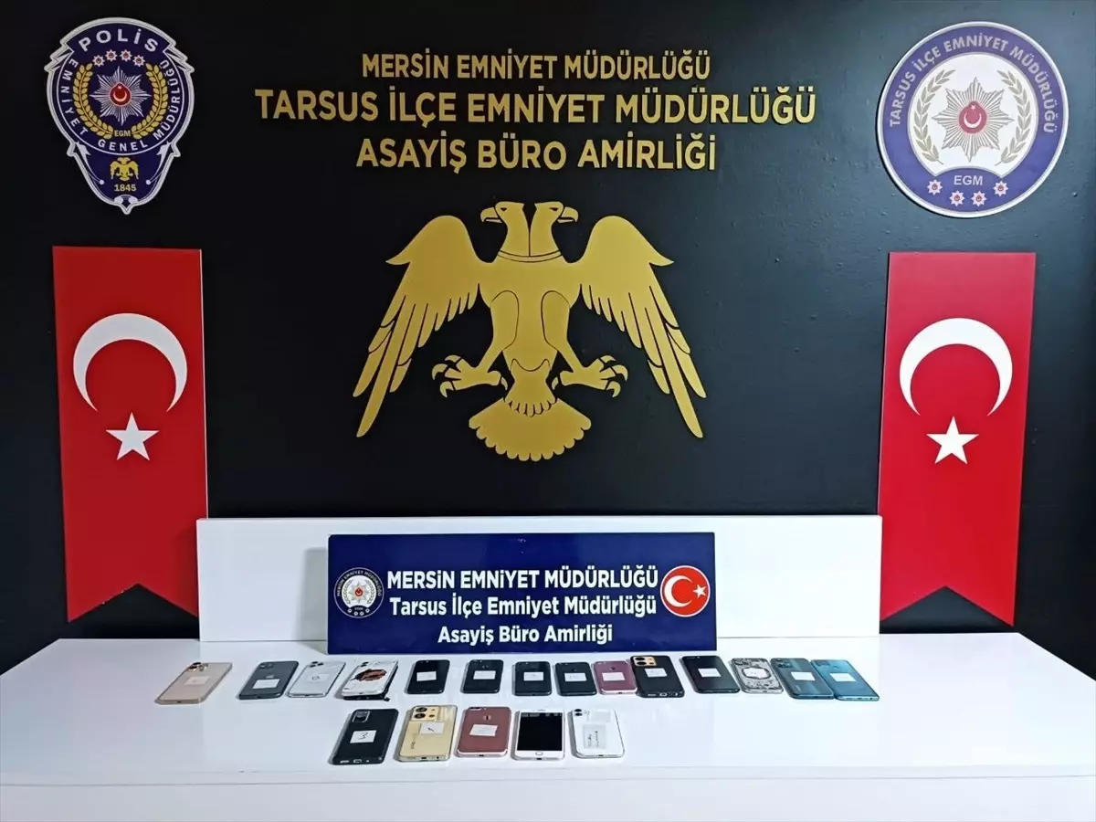 Tarsus'ta Cep Telefonu Hırsızı Tutuklandı