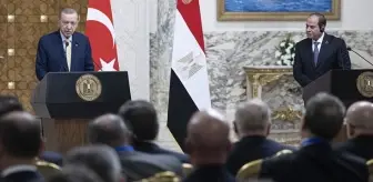 Mısır'a tarihi ziyaret! Cumhurbaşkanı Erdoğan ve Sisi, Gazze için ortak mesaj verdi