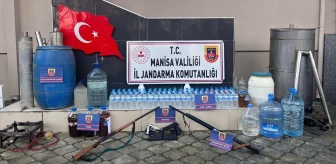 Manisa'da 110 Litre Sahte İçki Ele Geçirildi, 3 Kişi Gözaltına Alındı