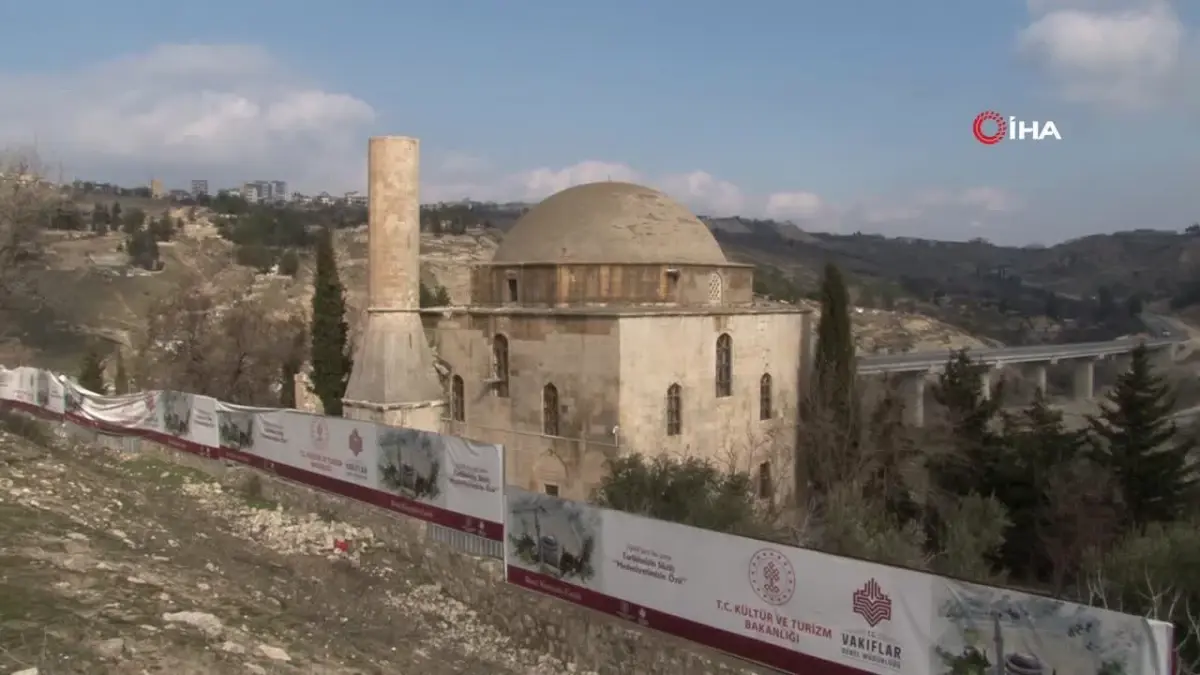 Tarihi Kurşunlu Camii'nde restorasyon hızla ilerliyor