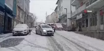 Tunceli'de kar yağışı etkili olmaya başladı