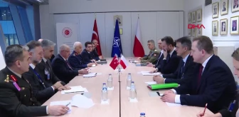 Milli Savunma Bakanı Yaşar Güler, Polonya Savunma Bakanı ile görüştü
