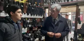 Beypazarı Belediye Başkanı Tuncer Kaplan Esnafı Ziyaret Etti